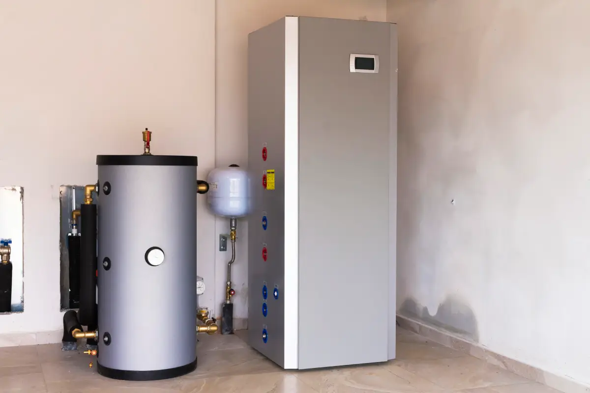 air source and ground source heat pumps